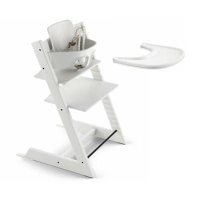스토케트립트랩 스토케 트립트랩 하이체어+베이비세트+트레이 풀세트 아기 이유식의자 식탁 의자
